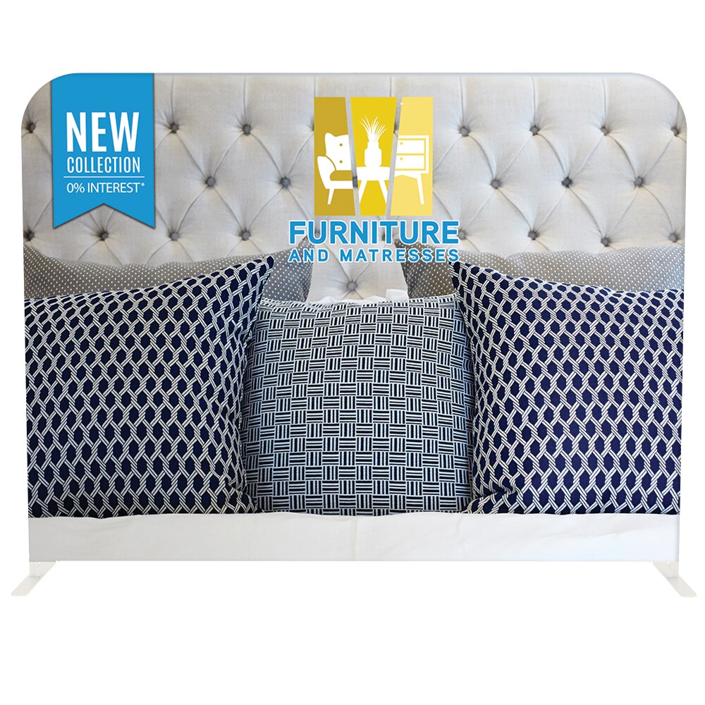 EZ Tube King Headboards — 37 in Double Sided Graphic Only